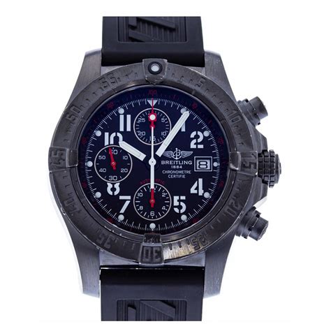 breitling skyland avenger black steel ltd edition 44mm|Breitling m13380 blacksteel.